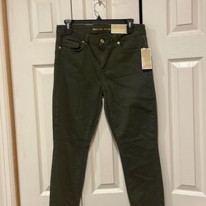 MK Ivy green jeans MK NWT Izzy Michael Kors skinny